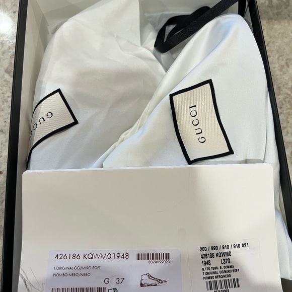 Gucci Women’s GG Canvas High Top Sneakers - Picture 5 of 6